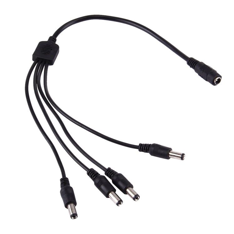 1 Female to 4 Male Plug 5.5 x 2.1mm DC Power Cable 1 Female to 4 Male Plug 5.5 x 2.1mm DC Power Cable